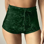 Load image into Gallery viewer, Velvet Bum Shorts For Women
