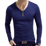 Load image into Gallery viewer, Long Sleeve Men&#39;s Casual T-shirts
