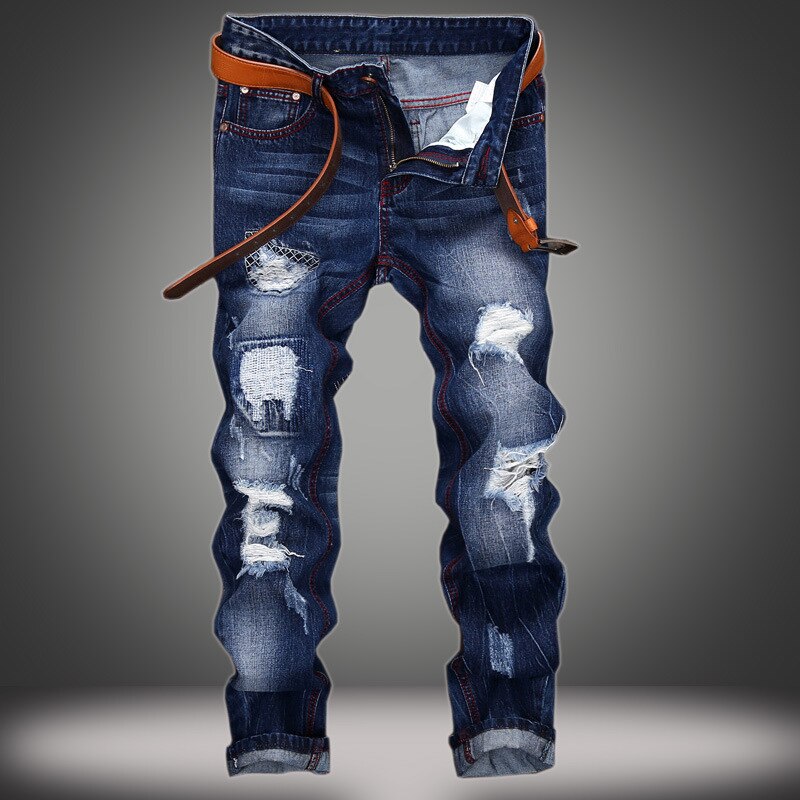 Ripped Fashion Men's Denim Jeans