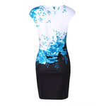 Load image into Gallery viewer, Slim-Fitted Women&#39;s Bodycon Floral Dress
