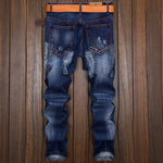 Load image into Gallery viewer, Ripped Fashion Men&#39;s Denim Jeans
