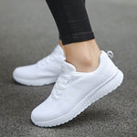 Load image into Gallery viewer, Casual Lace-up Walking Trainers - Women&#39;s Sneakers
