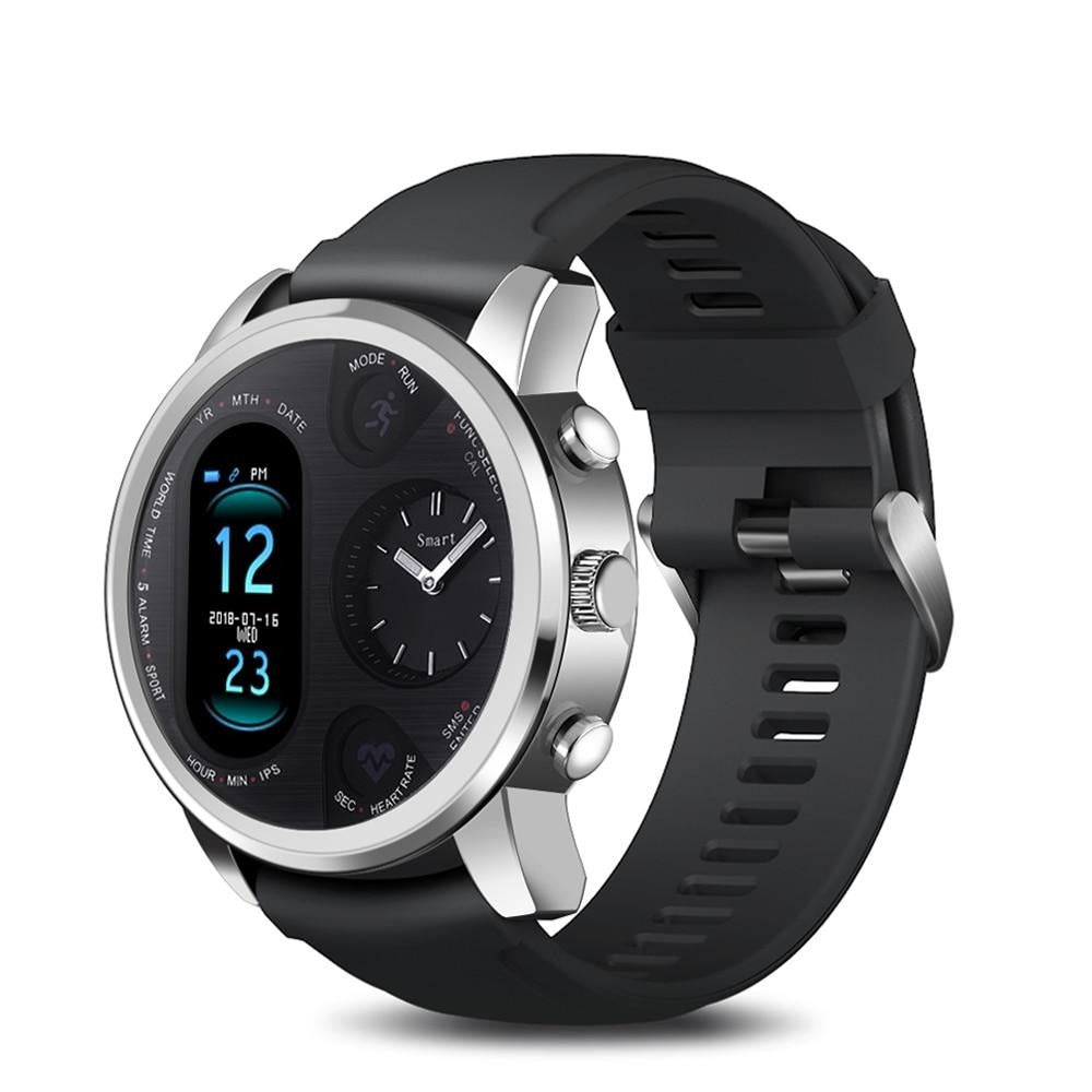 Dual Display Smart Watch Men IP68 Waterproof for Android and iOS