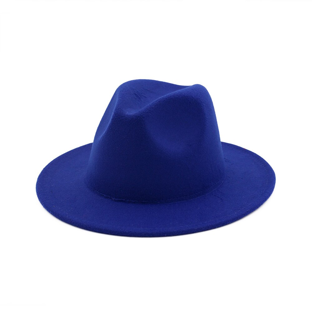 New Felt Hat - Men's Wide Brim Fedoras