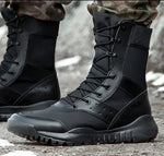 Load image into Gallery viewer, Bold Army/Soldier Combat Boots
