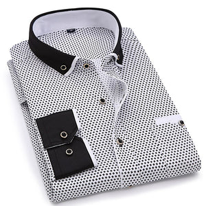 Men's Long Sleeve Slim Fit Shirt