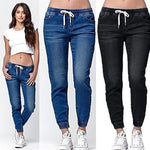 Load image into Gallery viewer, New Elastic Waist Women&#39;s &quot;Jean-like&quot; Joggers
