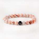 Load image into Gallery viewer, Men Cylinder Hematite Bracelets - Classic Natural Stone Beads Bracelets
