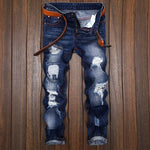 Load image into Gallery viewer, Ripped Fashion Men&#39;s Denim Jeans
