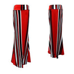 Load image into Gallery viewer, Women&#39;s Elastic High-waist Long Pencil Patterned Skirt
