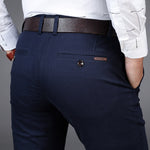 Load image into Gallery viewer, Elegant Regular Fit Straight Pants for Men
