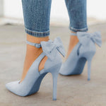 Load image into Gallery viewer, Sexy Bow Buckle Women&#39;s Summer High Heels
