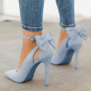 Sexy Bow Buckle Women's Summer High Heels