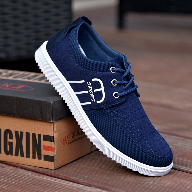 High Fashion Brand Casual Shoe - Men's Breathable Canvas