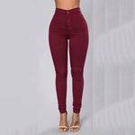 Load image into Gallery viewer, Elegant Women&#39;s Pants - Slim Fit and High Waist
