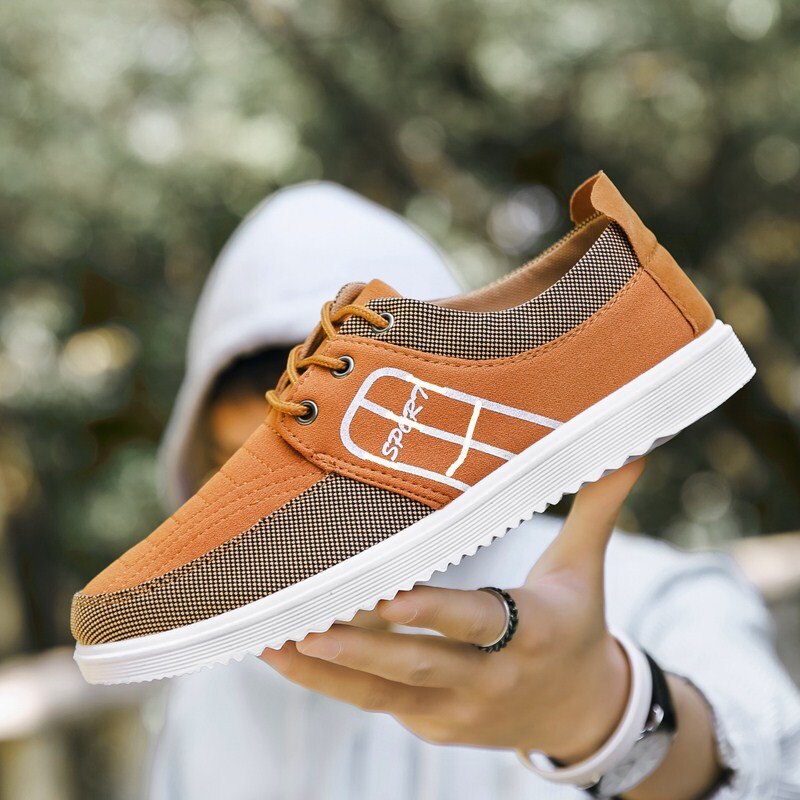 High Fashion Brand Casual Shoe - Men's Breathable Canvas