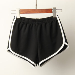 Skinny Casual Sport Shorts - Women's Shorts