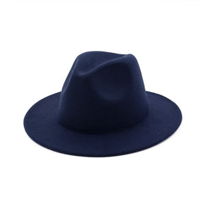 New Felt Hat - Men's Wide Brim Fedoras