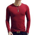 Load image into Gallery viewer, Long Sleeve Men&#39;s Casual T-shirts
