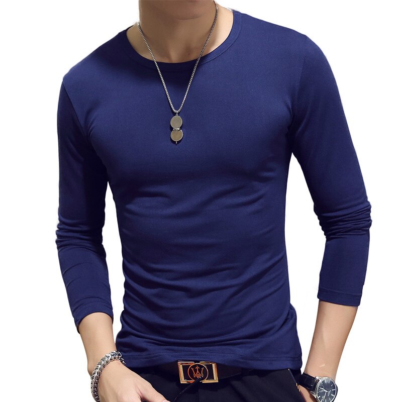 Long Sleeve Men's Casual T-shirts