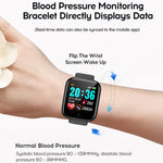 Load image into Gallery viewer, Upgraded Blood Pressure &amp; Heart Rate Monitor Smartwatch
