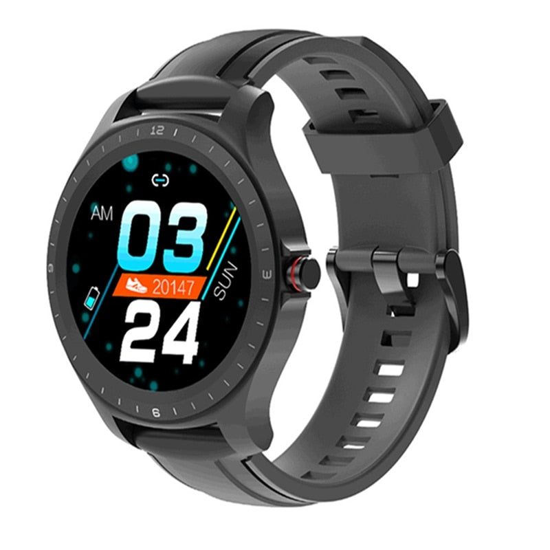 BW-HL2 Smart Watch IP67 Waterproof 1.3" Full Round Touch Screen Heart Rate Blood Pressure O2 Monitor Smartwatch