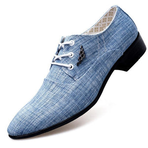 Formal Canvas Men's Oxford Shoe