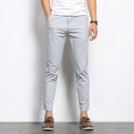 Load image into Gallery viewer, Ankle-Length Casual Straight Fit Men&#39;s Pants
