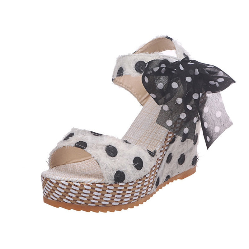 Ankle Strap Women's Platform Wedge