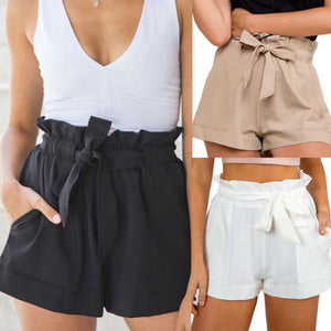 Elegant Women's Bow-tie Shorts