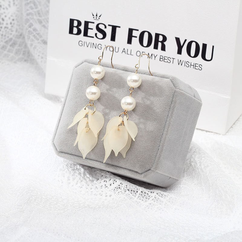 New Flower Women Earrings - Fashion Long Hanging Earrings