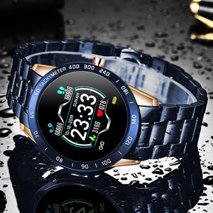 Steel Band Smart Watch for Men - Multifunction Mode