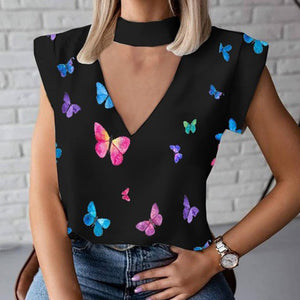 Aesthetic Prints Blouses for Women