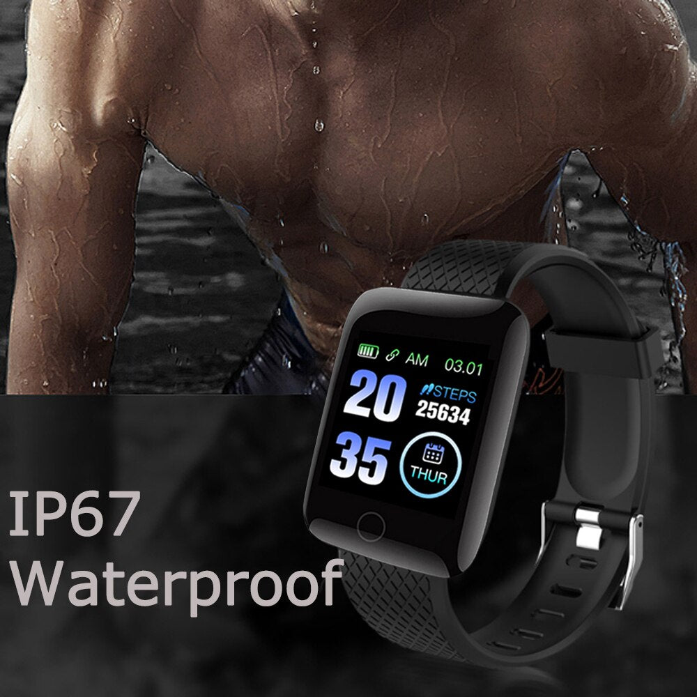 Heart Rate & Blood Oxygen Monitoring 116 Plus Smart Watch