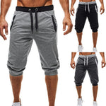 Load image into Gallery viewer, Casual Knee-Length Gym Fitness Joggers for Men
