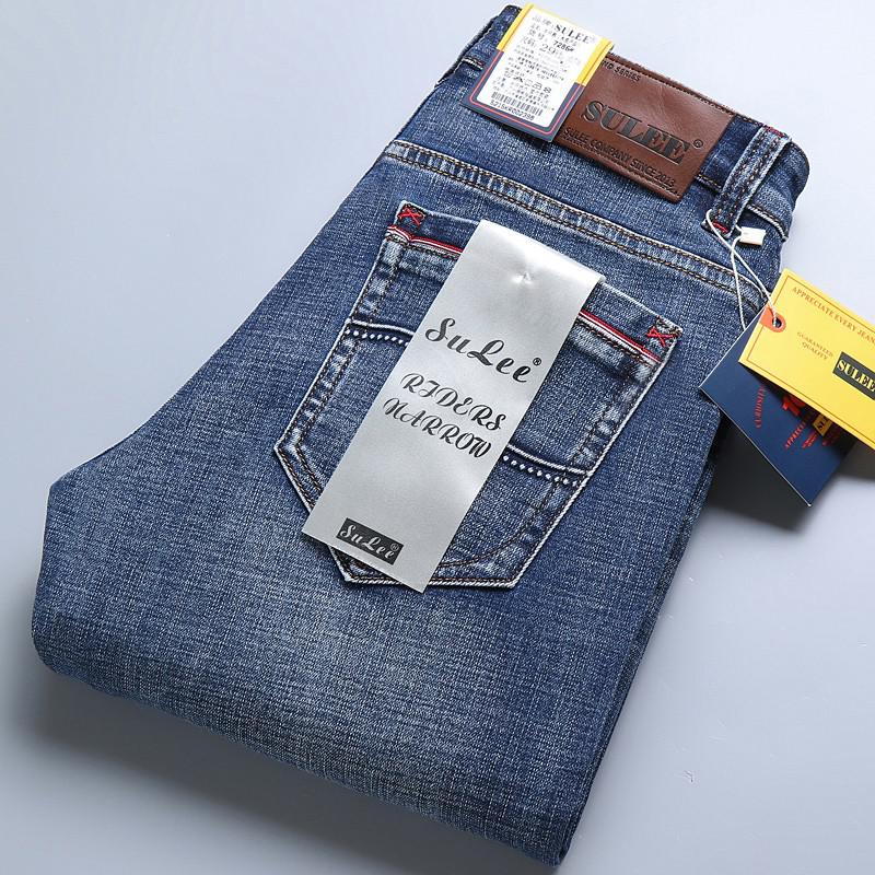 Casual Relaxed Denims - Men's Straight Jeans