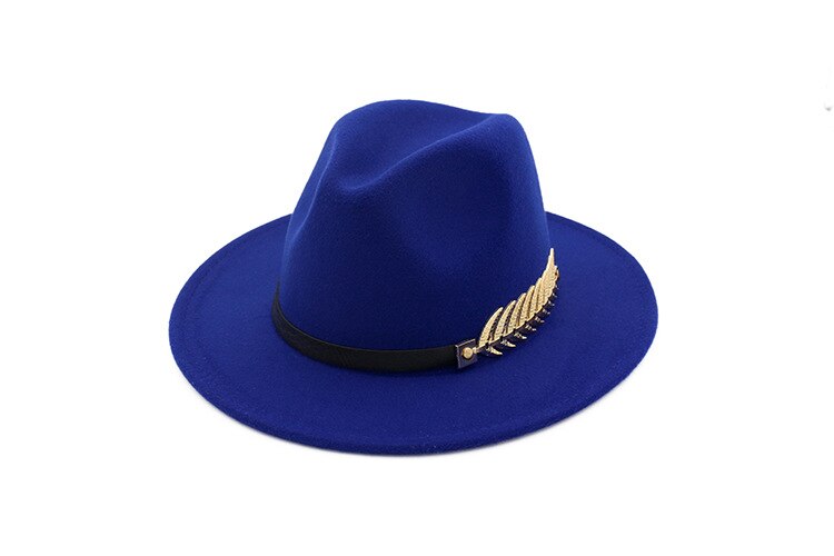 Royal Fedora - Men's Flat Brim Hat