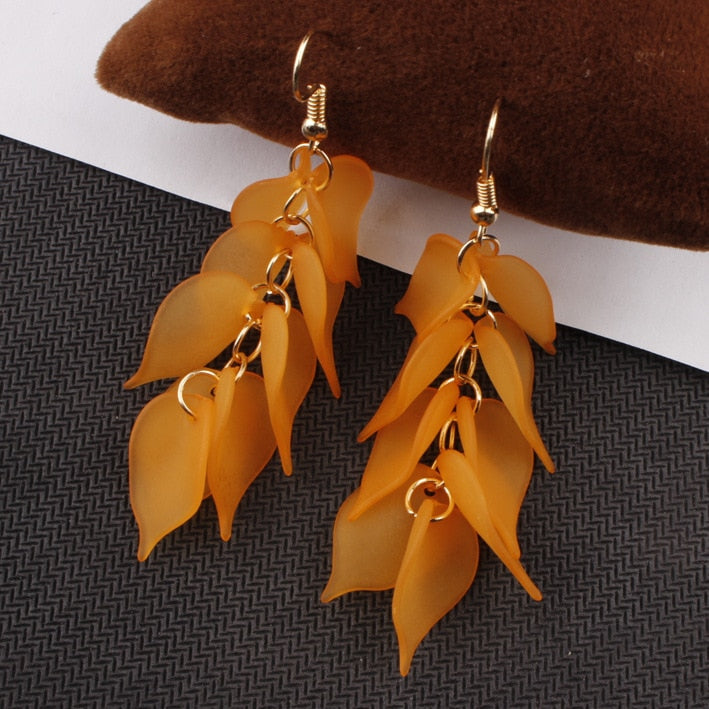 New Flower Women Earrings - Fashion Long Hanging Earrings