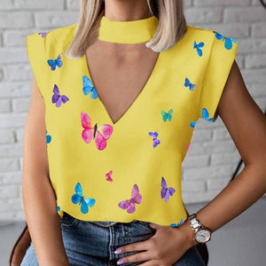 Aesthetic Prints Blouses for Women