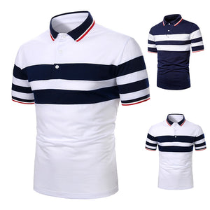 Aesthetic Men's Classic Polo Shirt - Multi-Color Polo T-Shirt