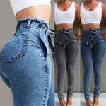 Load image into Gallery viewer, Ripped Denim Pants - Women&#39;s Shredded Jeans
