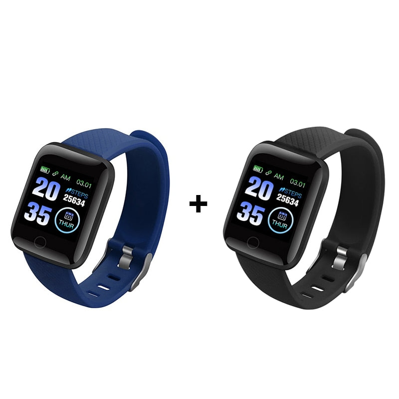 Heart Rate & Blood Oxygen Monitoring 116 Plus Smart Watch