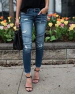 Load image into Gallery viewer, Ripped Denim Pants - Women&#39;s Shredded Jeans
