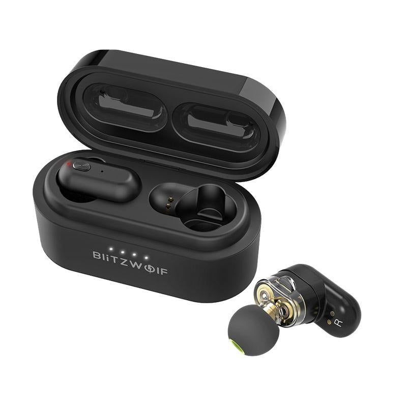 Dual Dynamic Earbuds w/ Bluetooth 5.0 & Pro Bass Stereo Hi-Fi Music Features