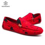 Load image into Gallery viewer, Summer Moccasins Peas Shoe - Men Light Slip-on Loafers
