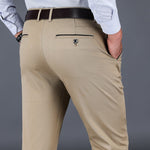 Load image into Gallery viewer, 4 Colors Relaxed Loose Fit Elastic Pants for Men
