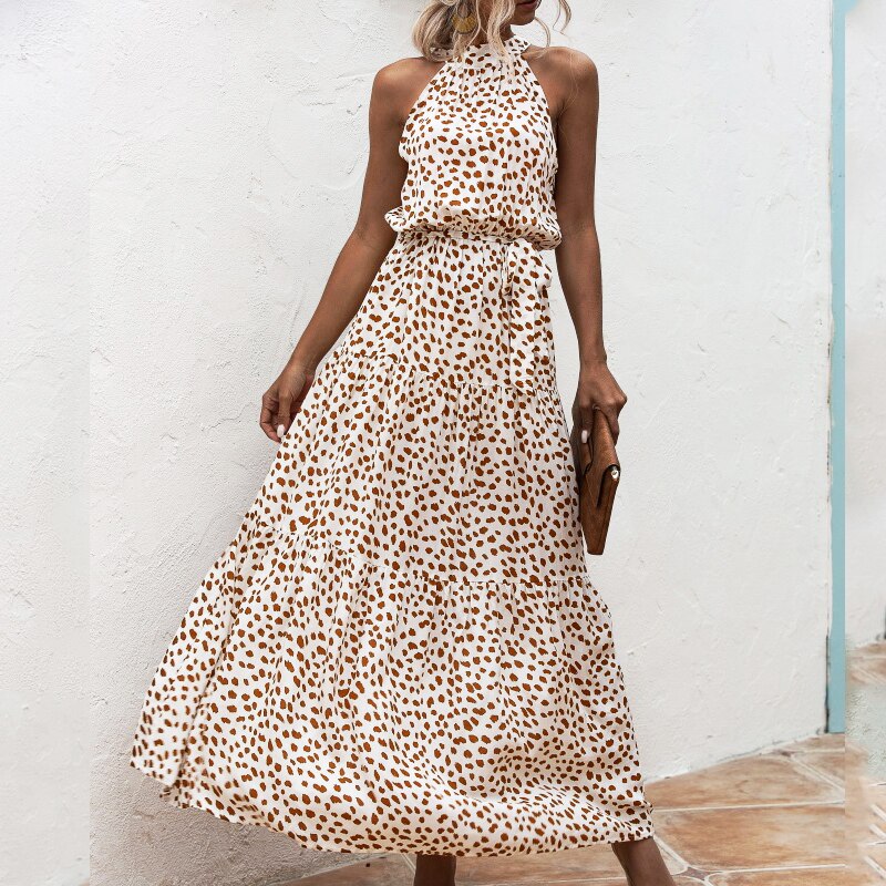 Floral/Polka Long/Short Dresses for Women