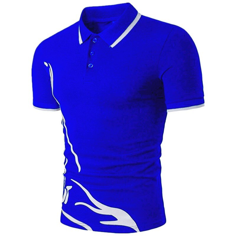 Summer Fashion Polo Shirts - Men's High Quality Short Sleeve T-Shirt