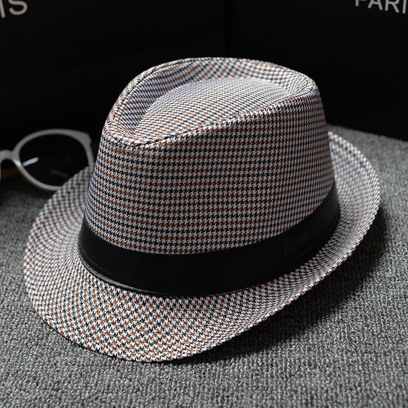 Men's Elegant Jazz Felt Fedora Hat