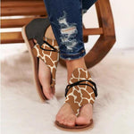 Load image into Gallery viewer, Women&#39;s Leopard Pattern Anti-slip Sandals
